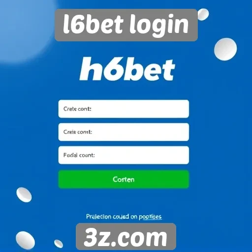 Como criar uma conta no l6bet login